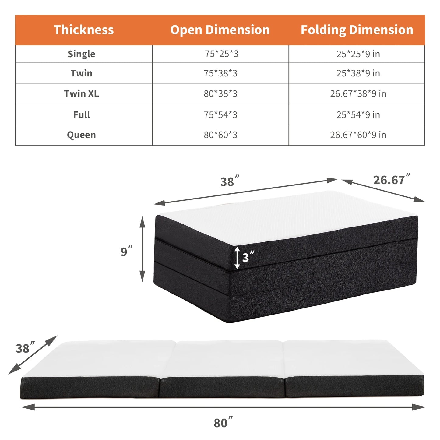 AeroRest™ - Foldable Mattress