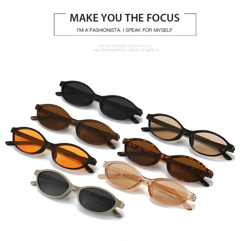 Beauvana™ - Retro Oval Sunglasses
