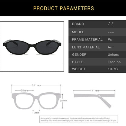 Beauvana™ - Retro Oval Sunglasses