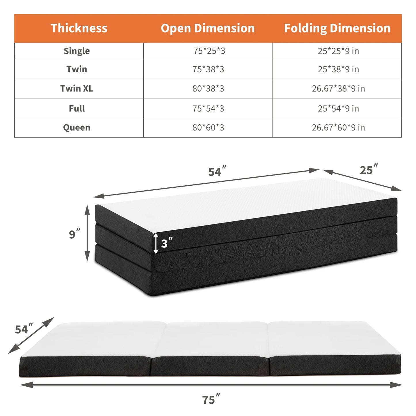 AeroRest™ - Foldable Mattress